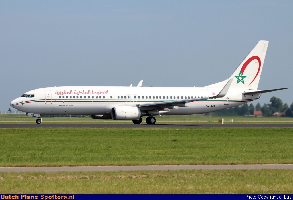CN-ROT Boeing 737-800 Royal Air Maroc by airbus