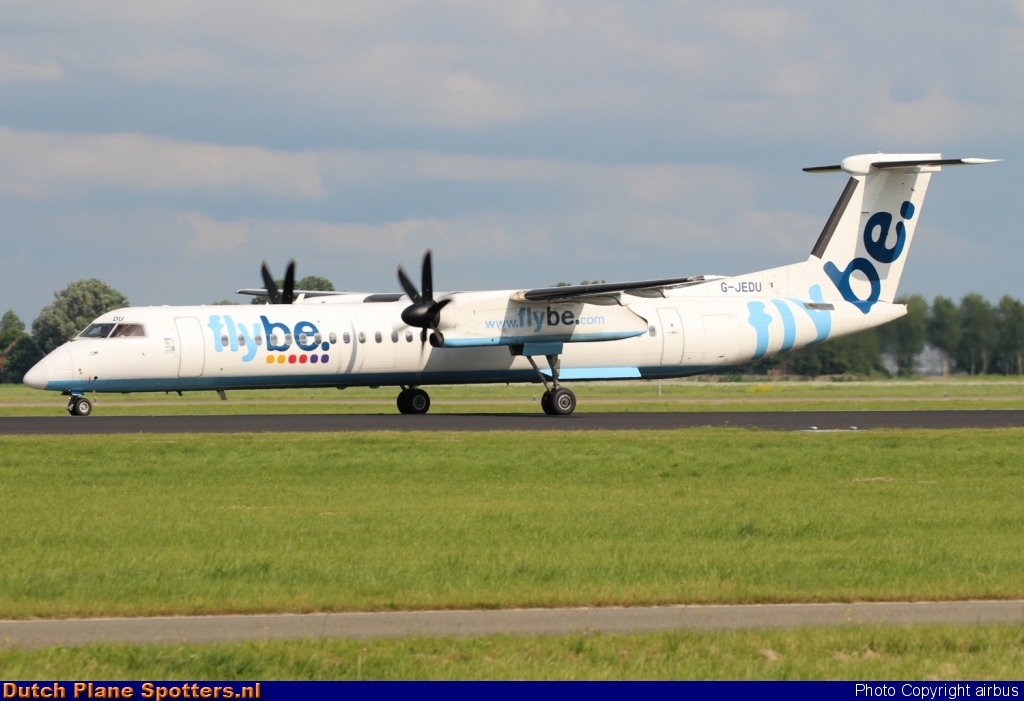 G-JEDU Bombardier Dash 8-Q400 Flybe by airbus