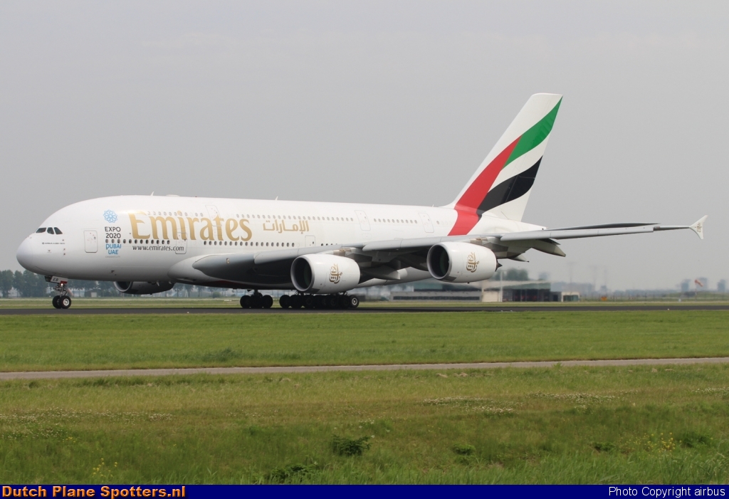 A6-EEB Airbus A380-800 Emirates by airbus