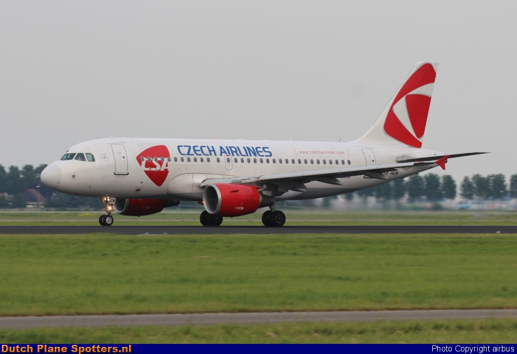 OK-NEM Airbus A319 CSA Czech Airlines by airbus