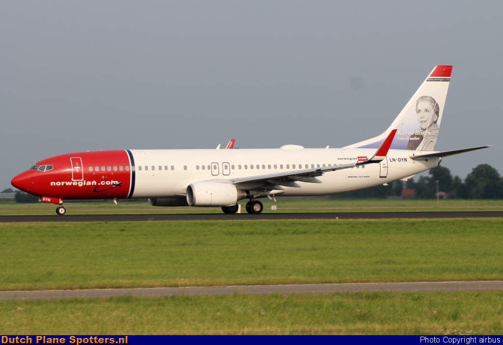 LN-DYN Boeing 737-800 Norwegian Air Shuttle by airbus