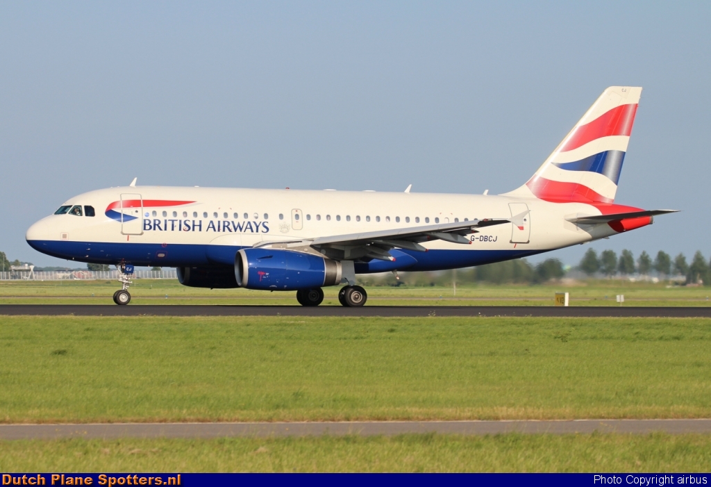 G-DBCJ Airbus A319 British Airways by airbus