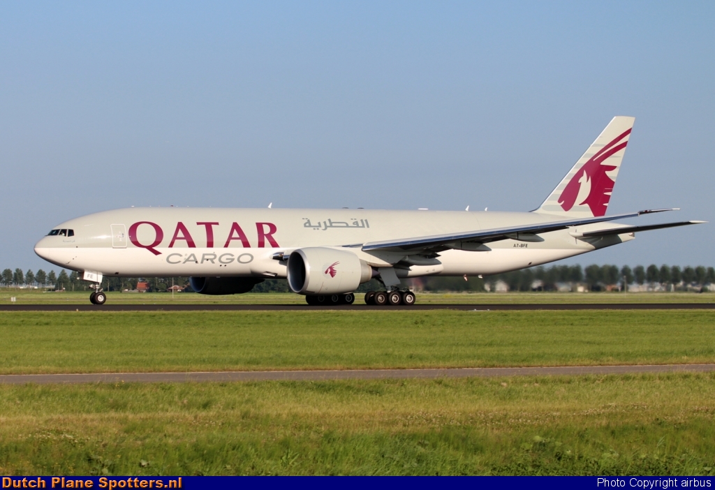 A7-BFE Boeing 777-F Qatar Airways Cargo by airbus