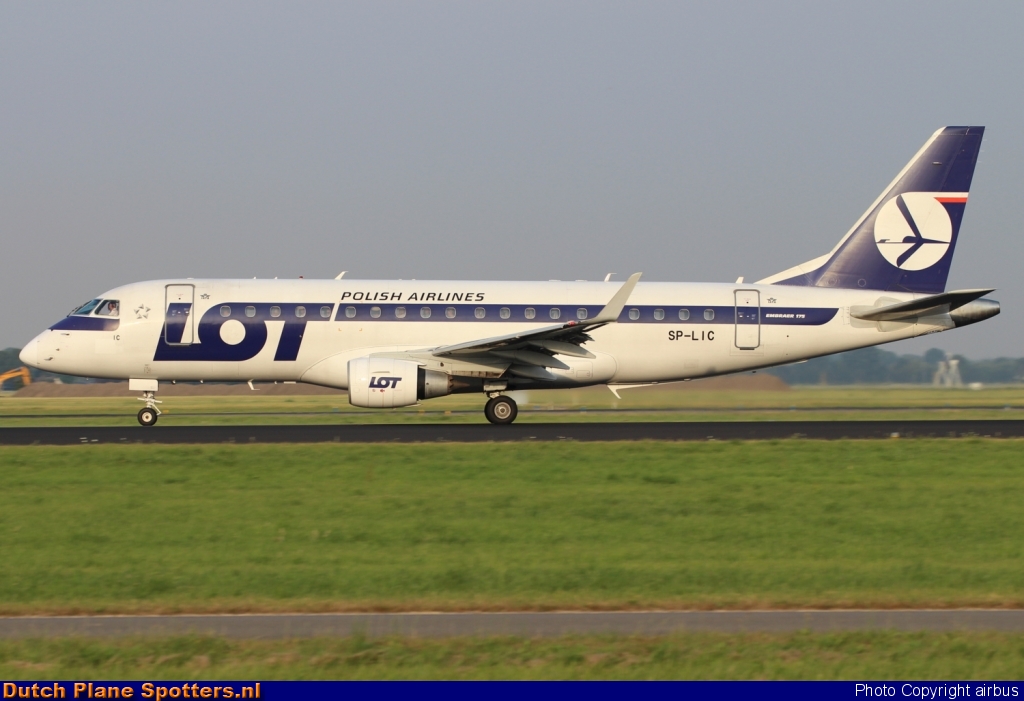 SP-LIC Embraer 170 LOT Polish Airlines by airbus