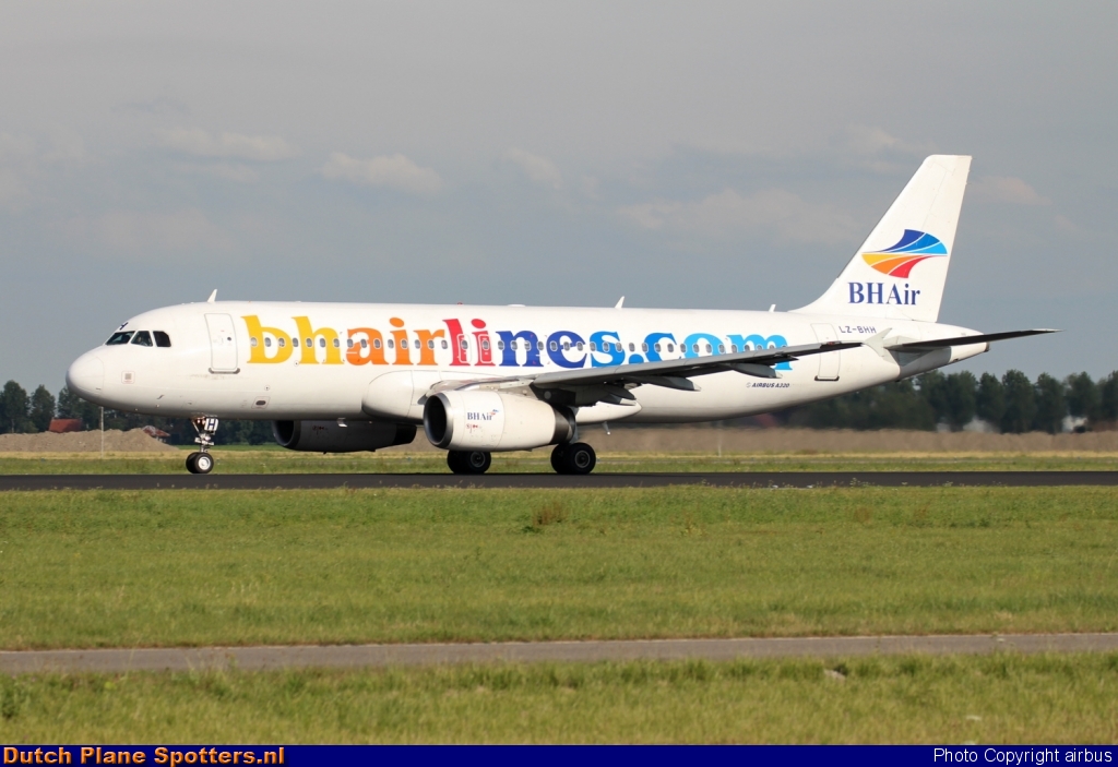 LZ-BHH Airbus A320 Balkan Holidays Air (BH Air) by airbus