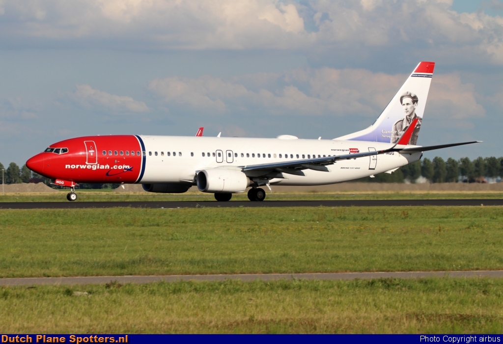 LN-NGG Boeing 737-800 Norwegian Air Shuttle by airbus