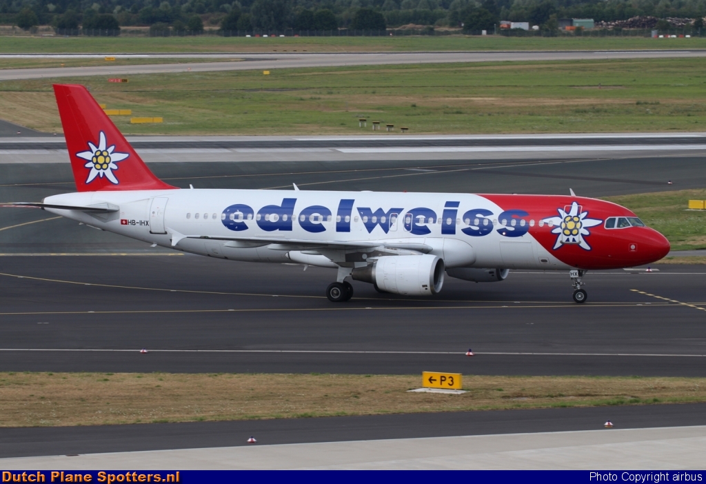 HB-IHX Airbus A320 Edelweiss Air by airbus
