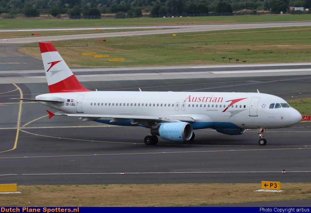 OE-LBJ Airbus A320 Austrian Airlines by airbus