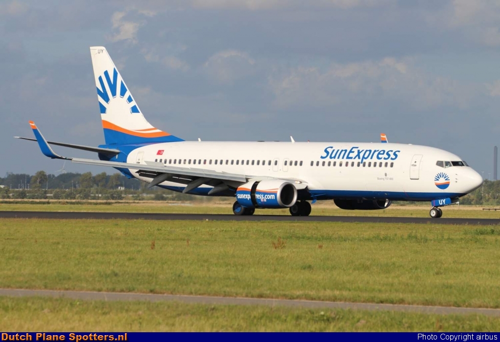 TC-SUY Boeing 737-800 SunExpress by airbus