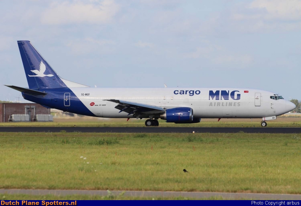 TC-MCF Boeing 737-400 MNG Airlines by airbus