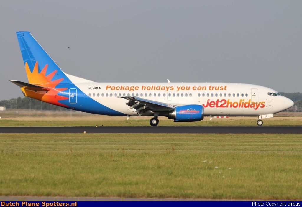 G-GDFO Boeing 737-300 Jet2 by airbus