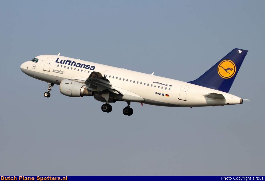D-AILW Airbus A319 Lufthansa by airbus