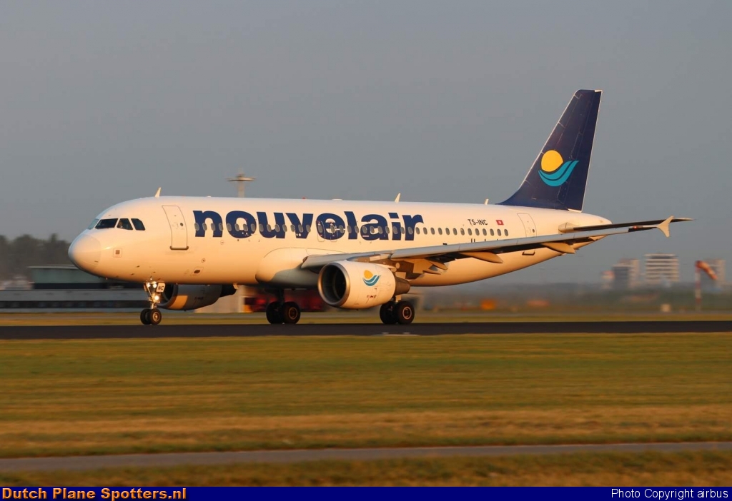 TS-INC Airbus A320 Nouvelair by airbus