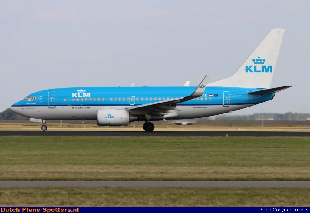 PH-BGK Boeing 737-700 KLM Royal Dutch Airlines by airbus