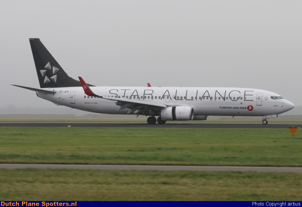 TC-JFH Boeing 737-800 Turkish Airlines by airbus