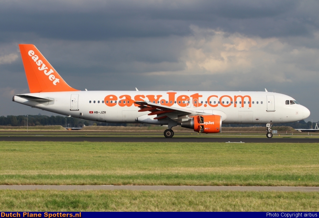 HB-JZR Airbus A320 easyJet Switzerland by airbus