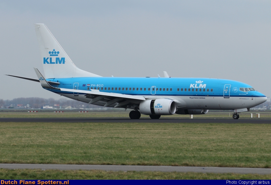 PH-BGO Boeing 737-700 KLM Royal Dutch Airlines by airbus