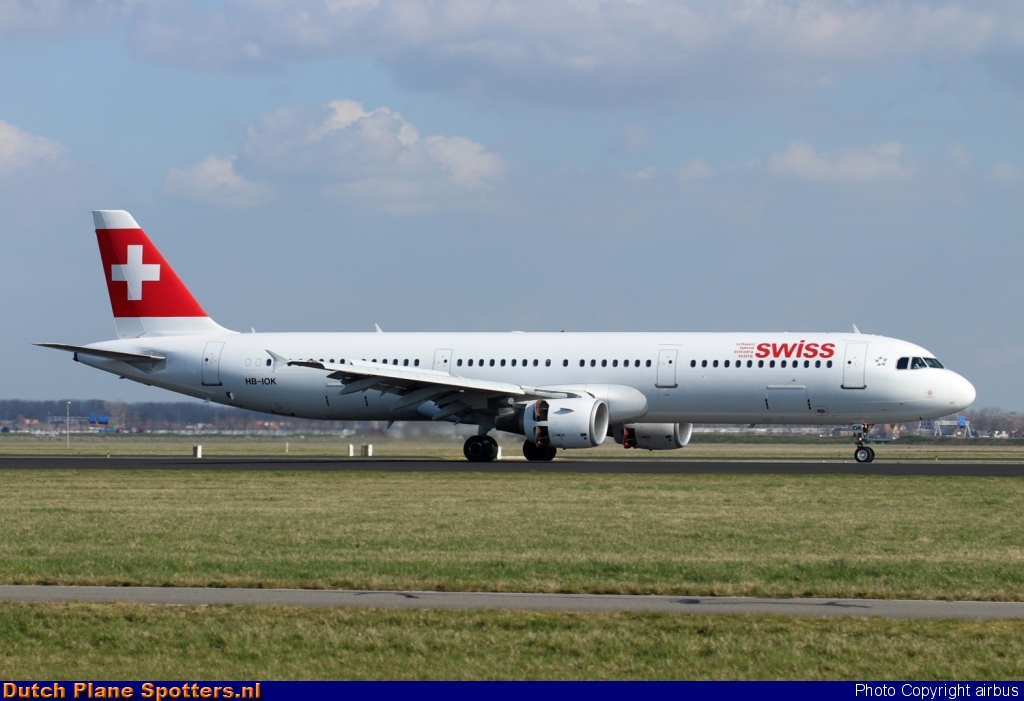 HB-IOK Airbus A321 Swiss International Air Lines by airbus