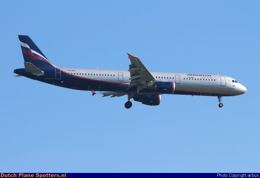 VP-BDC Airbus A319 Aeroflot - Russian Airlines by airbus