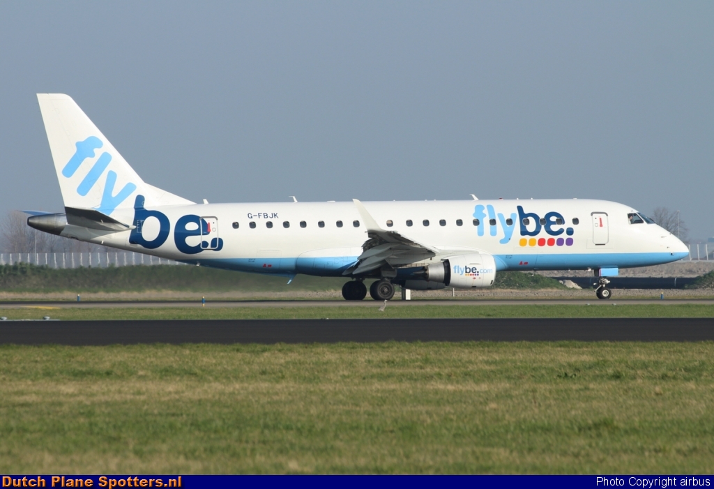 G-FBJK Embraer 175 Flybe by airbus
