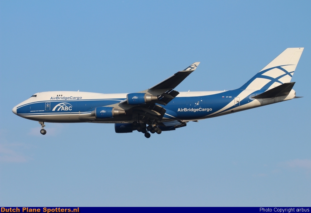 VP-BIK Boeing 747-400 AirBridgeCargo by airbus