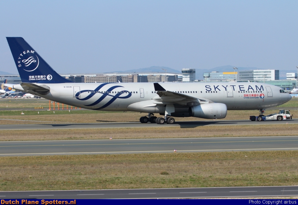 B-6538 Airbus A330-200 China Eastern Airlines by airbus
