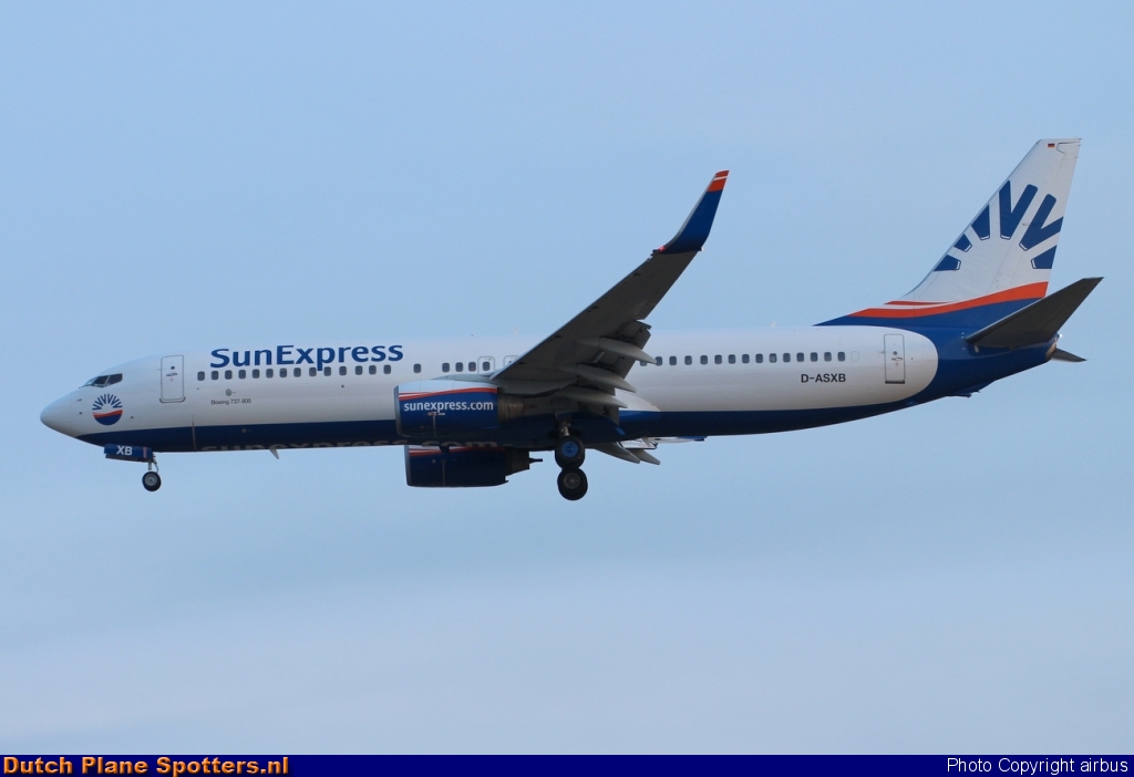 D-ASXB Boeing 737-800 SunExpress Germany by airbus