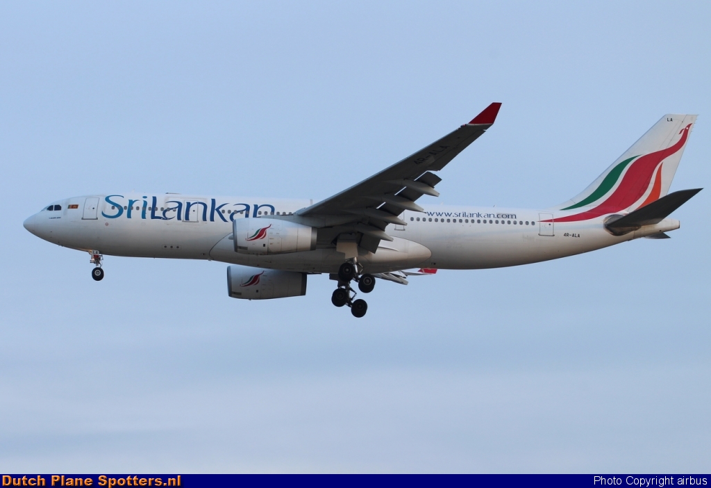 4R-ALA Airbus A330-200 SriLankan Airlines by airbus