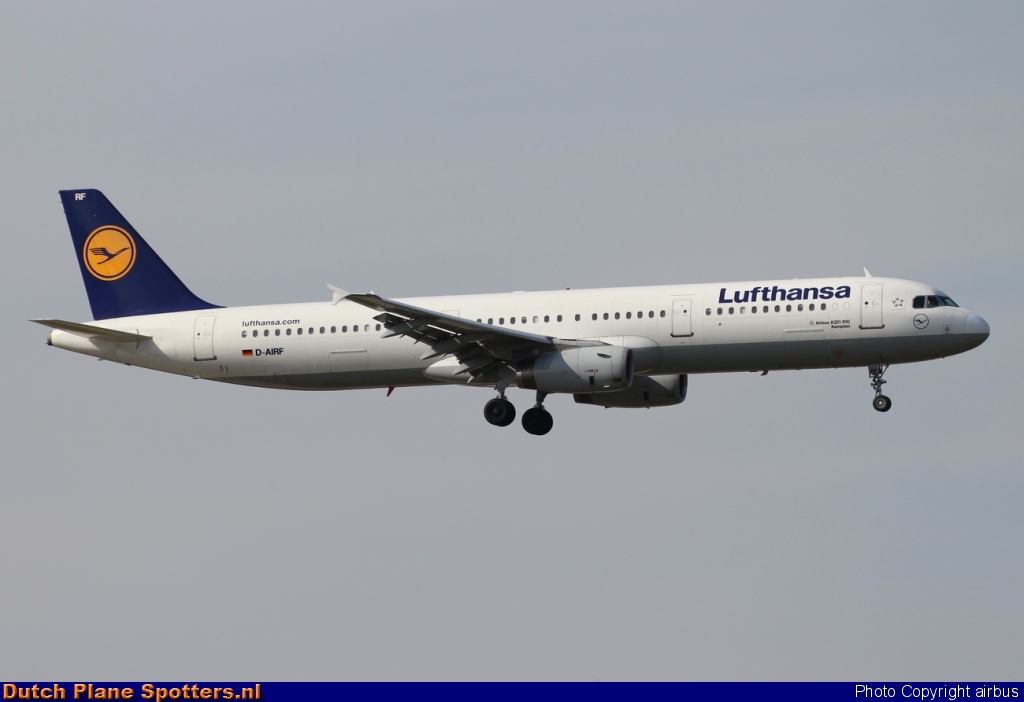 D-AIRF Airbus A321 Lufthansa by airbus