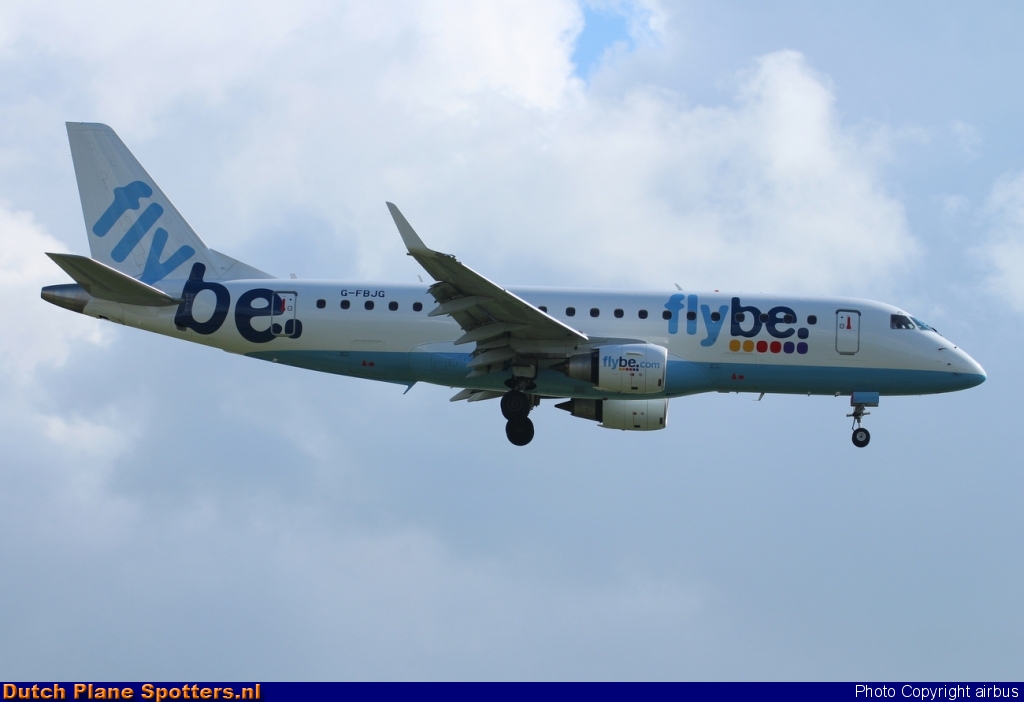 G-FBJG Embraer 175 Flybe by airbus