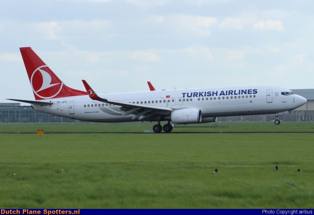 TC-JFZ Boeing 737-800 Turkish Airlines by airbus