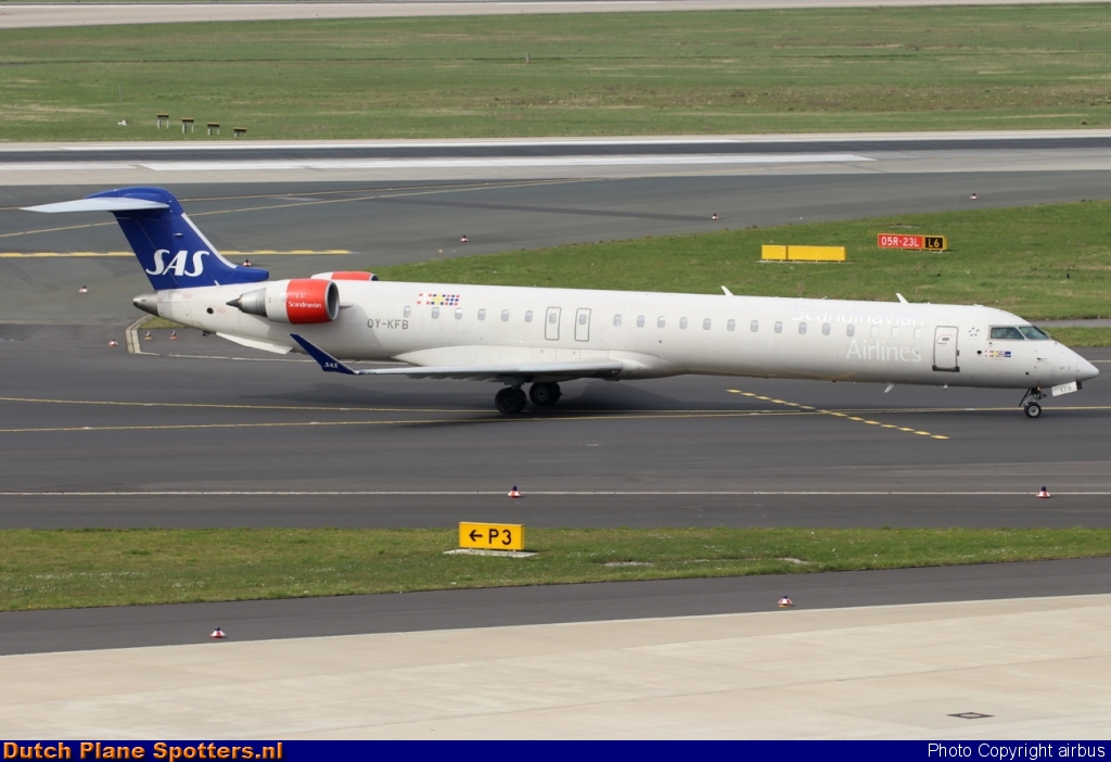 OY-KFB Bombardier Canadair CRJ900 SAS Scandinavian Airlines by airbus
