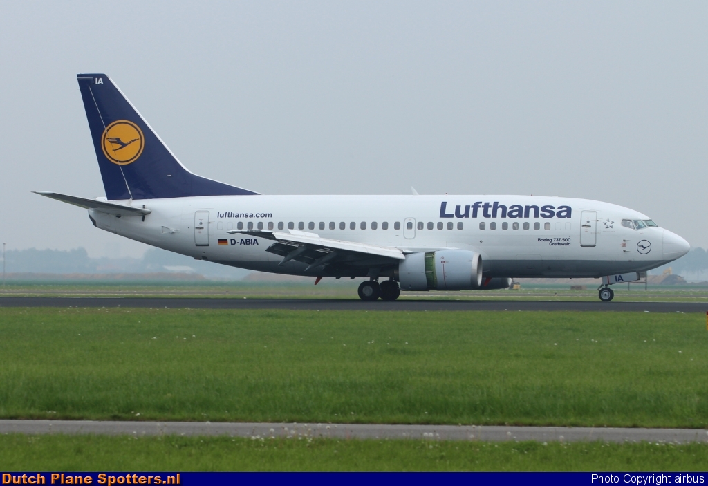 D-ABIA Boeing 737-500 Lufthansa by airbus