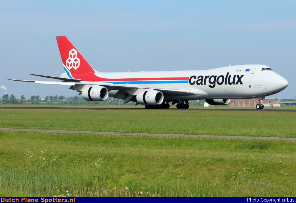 LX-VCE Boeing 747-8 Cargolux by airbus