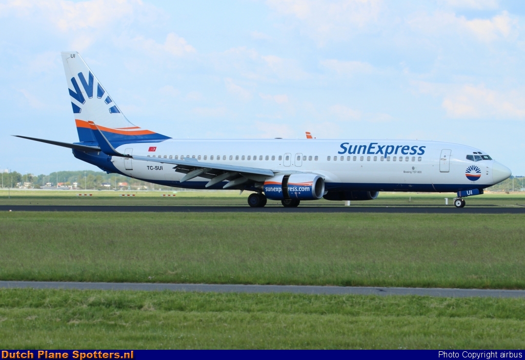 TC-SUI Boeing 737-800 SunExpress by airbus