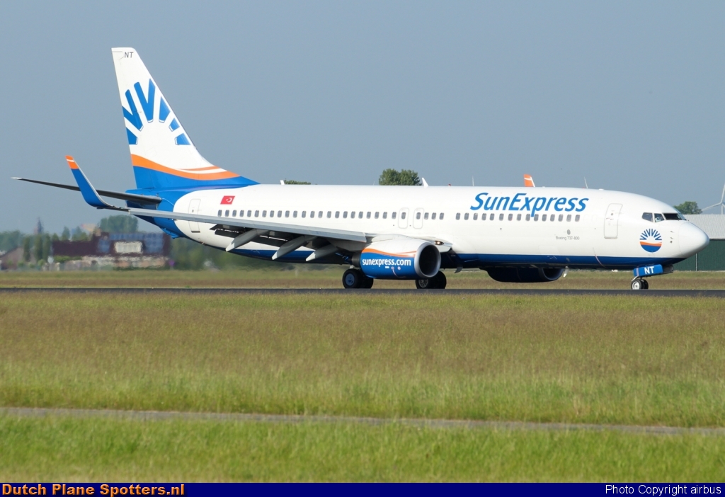 TC-SNT Boeing 737-800 SunExpress by airbus
