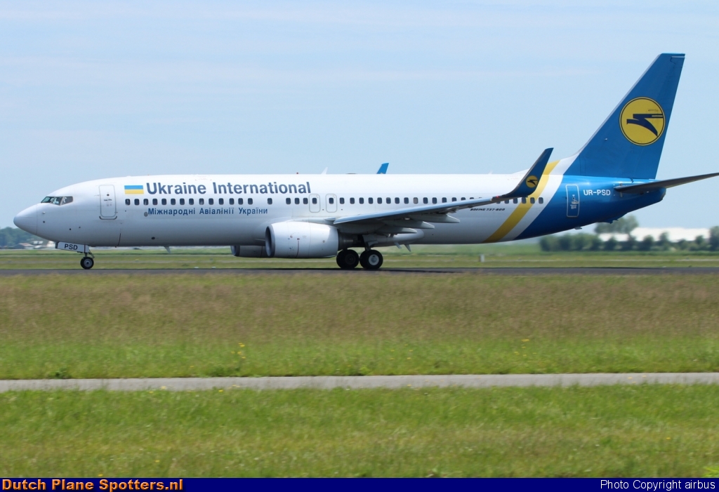 UR-PSD Boeing 737-800 Ukraine International Airlines by airbus