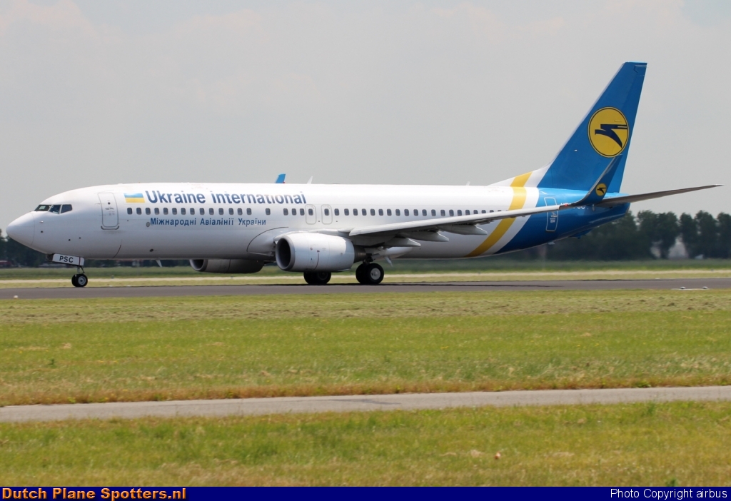 UR-PSC Boeing 737-800 Ukraine International Airlines by airbus