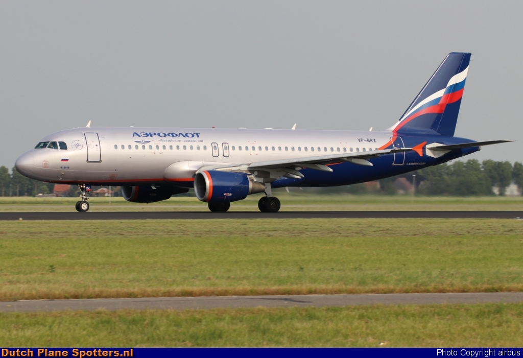 VP-BRZ Airbus A320 Aeroflot - Russian Airlines by airbus