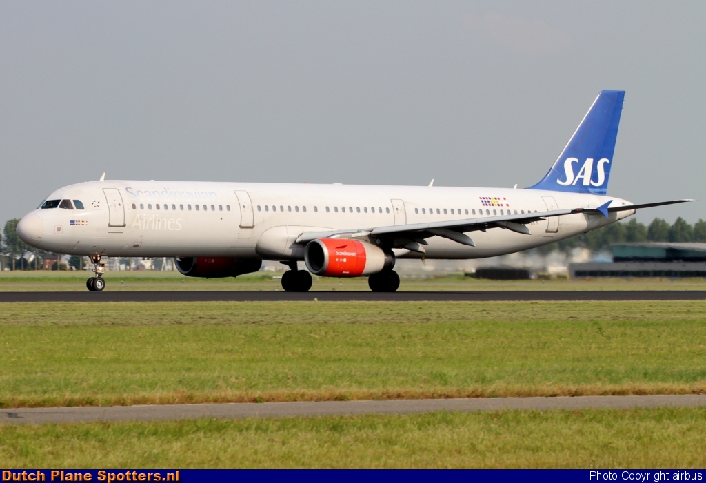 LN-RKK Airbus A321 SAS Scandinavian Airlines by airbus