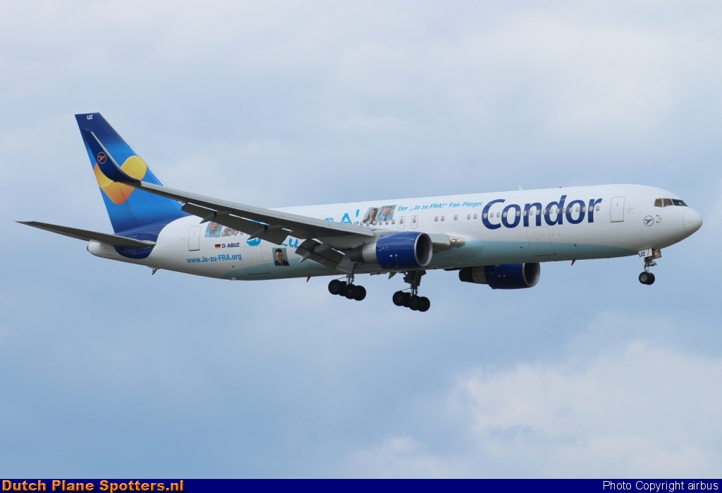 D-ABUZ Boeing 767-300 Condor (Thomas Cook) by airbus