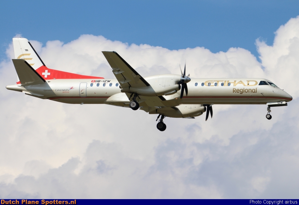 HB-IZW Saab 2000 Darwin Airline by airbus