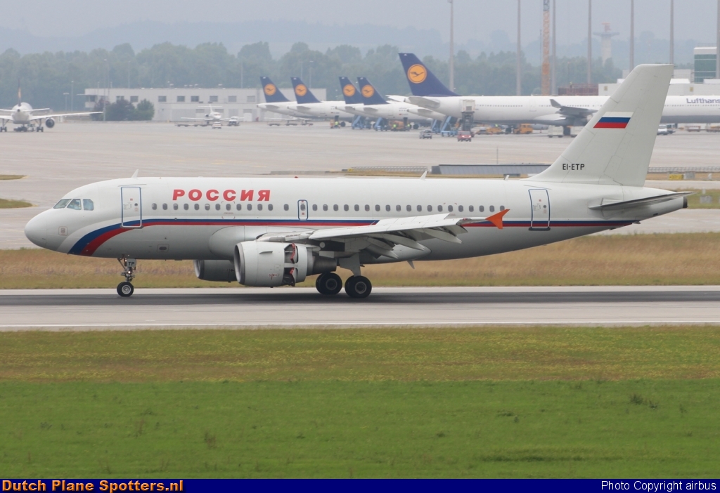 EI-ETP Airbus A319 Rossiya Airlines by airbus