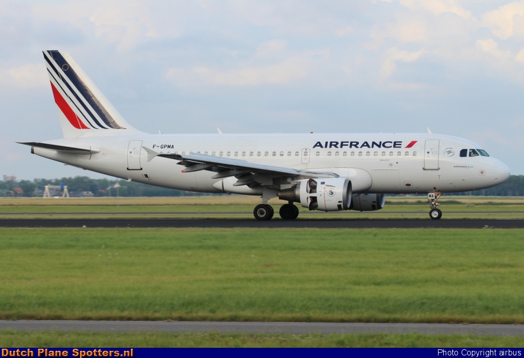 F-GPMA Airbus A319 Air France by airbus