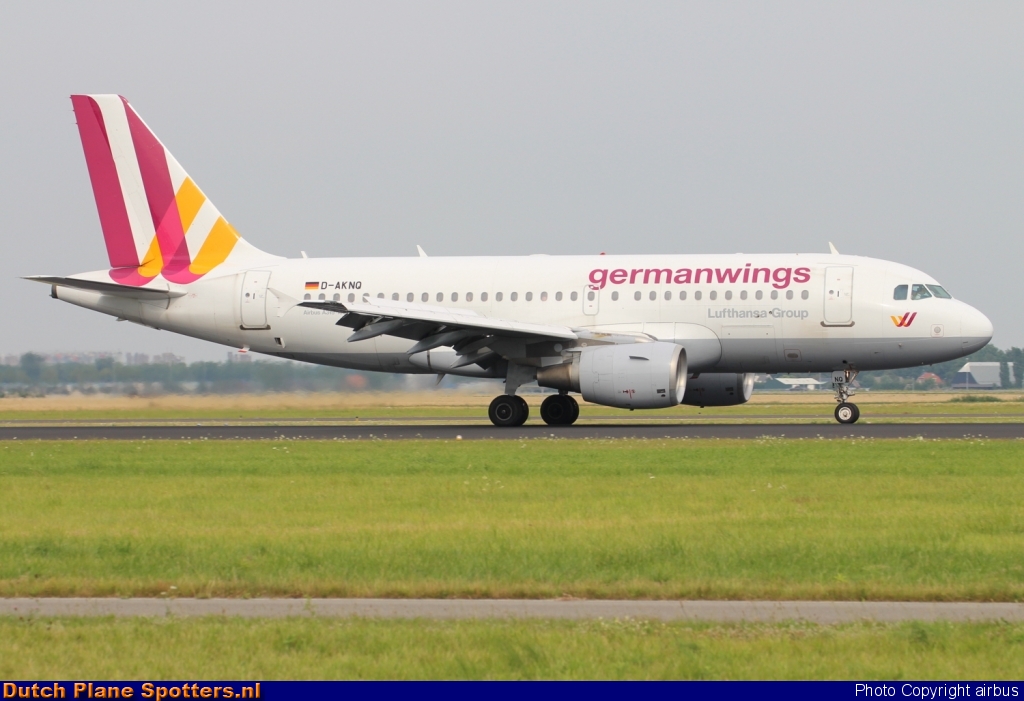 D-AKNQ Airbus A319 Germanwings by airbus