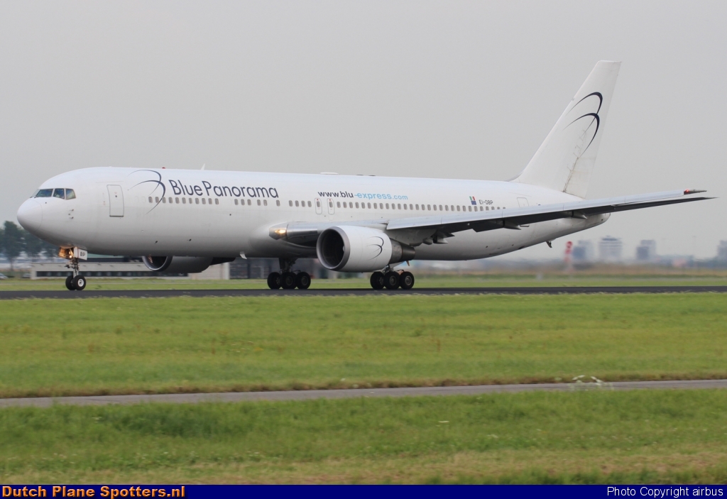 EI-DBP Boeing 767-300 Blue Panorama Airlines by airbus