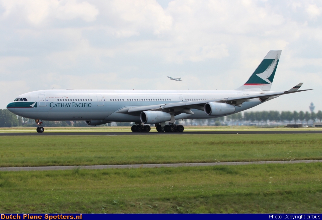 B-HXK Airbus A340-300 Cathay Pacific by airbus