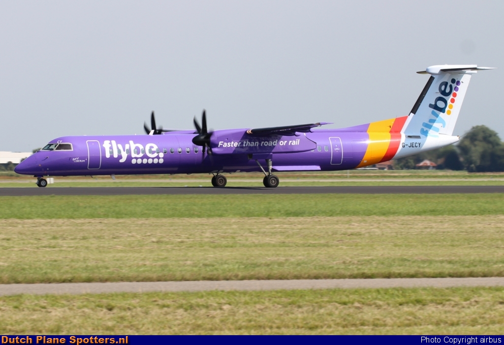 G-JECY Bombardier Dash 8-Q400 Flybe by airbus