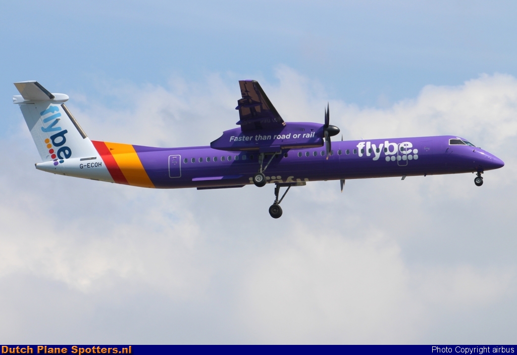 G-ECOH Bombardier Dash 8-Q400 Flybe by airbus