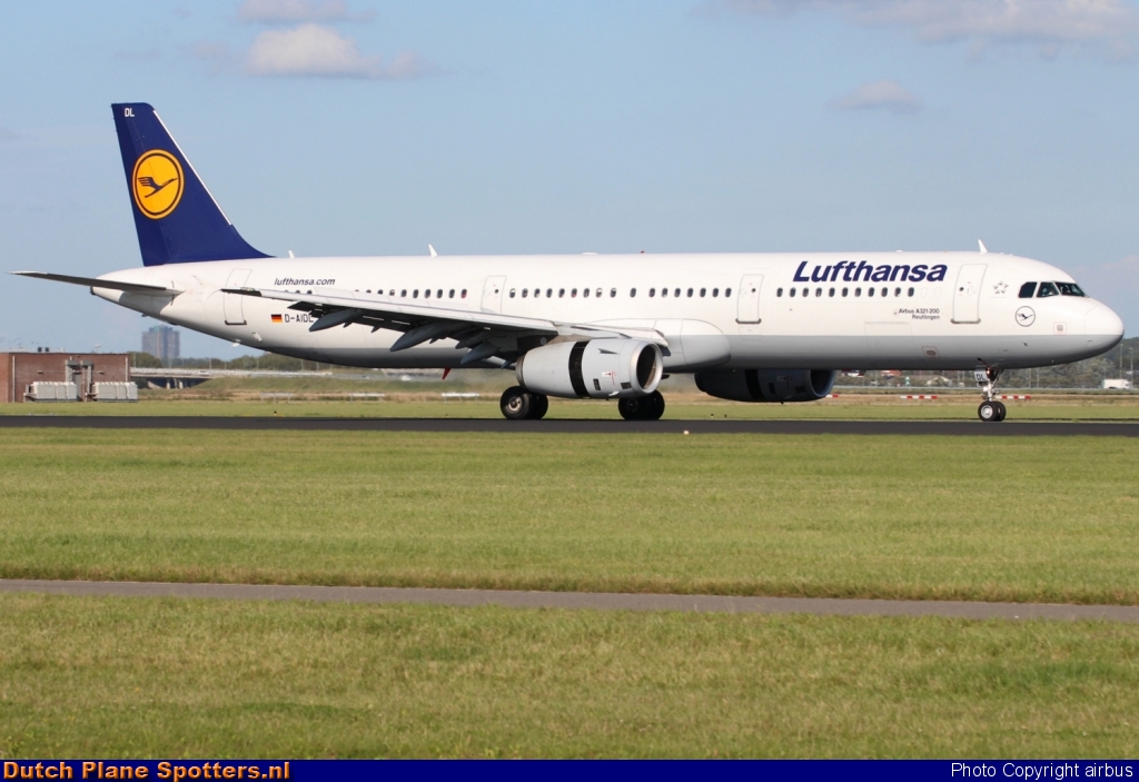 D-AIDL Airbus A321 Lufthansa by airbus